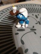 Figurka Smerfa Kelnera oryginalna PEYO z 1983 r.