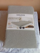 Jasnoszare prześcieradło z gumką Smukee Bawełna 200x200