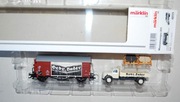 MARKLIN wagon + autko H0 NOWY 