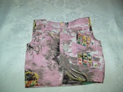 UBRANKO DLA LALKI - KOLOROWA BLUZKA Z KIESZENIĄ - Z PRL-u