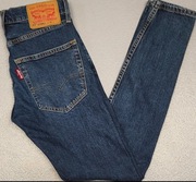 Wr) LEVI'S 512 LO-BALL oryginalne spodnie jeansowe Roz.28