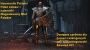 D2R Diablo 2 Resurrected Hammer Paladyn Pełne EQ