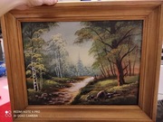 Obraz olejny pejzaż