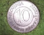 Słowenia 10 tolarów 2002