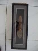 Afrykańska maska w ramce ozdoba ścienna Afryka NOWA