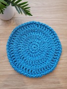 Podkladki dekoracyjne niebieskie 