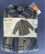 NOWA Koszula - kurtka overshirt chłopięca w kratkę 86-92 cm