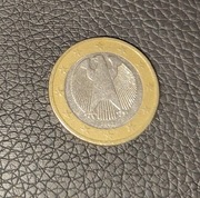 1 Euro 2002r Orzeł Niemiecki Monet Niemcy