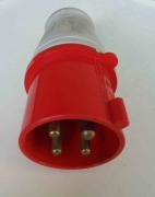 Wtyk siłowy 4P 3 x 32A 400V używany
