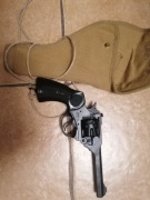 Webley mk IV Denix rewoler, kabura i smycz zestaw