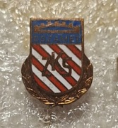 Odznaka DOZAMET Nowa Sól z wieńcem