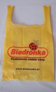 Reklamówka "Biedronka" z około 2005 roku (defekty)