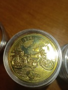 Moneta kolekcjonerska orlen kultowe motocykle,,Shl''