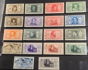 Włochy 1932 - Dante Alighieri - Kompletna Seria 18 szt. - Leonardo da Vinci