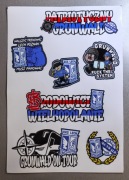 Vlepki Lech Poznań, arkusz, Sekcja Grunwald + gratisy 