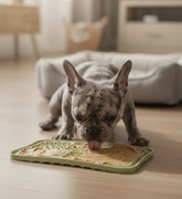 Mata do lizania dla psa i kota XL 29x19 cm – Antystresowa | Silikonowa