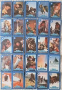 Karty Epoka lodowcowa Bohaterowie poniżej zera Ice Age Super Express 25kart