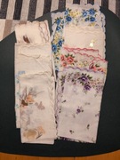 PRL chusteczki damskie  bawełniane 8szt szt 