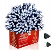 Lampki świąteczne choinkowe BIAŁE ZIMNE 500 LED