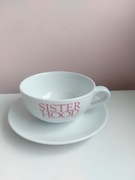 Filiżanka z talerzykiem dla siostry 