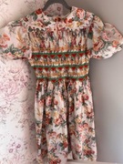 Sukienka kwiatki vintage 115