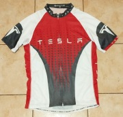 Tesla koszulka rowerowa kolarska Panache rozmiar M L 