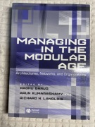 Managing in the Modular Age: Architectures,