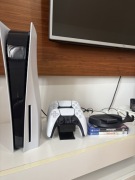 Konsola PlayStation 5 z napędem + dwa pady