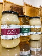 Miód zestaw 3.6kg rzepakowy fasolowy wielokwiatowy 
