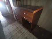 Stół warsztatowy roboczy biurko 120x60x100 h100 z szufladami 