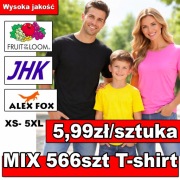 Wysokiej Jakości Koszulki T-shirt | HIT Cenowy | Wyprzedaż Magazynu
