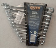 NITEO, klucze płasko-oczkowe, 6-19 mm