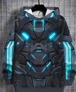 Nowa świetna bluza chłopięca Transformers 3D  rozm 128