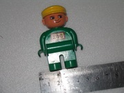 lego duplo  pracownik zoo ludzik
