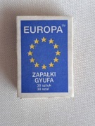 Zapałki kolekcjonerskie reklamowe .