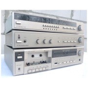 Vintage wieża Dual deck C802 tuner CT1120 wzmacniacz CV1120 2x30W RMS 8om