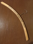 Wieszak drewniany sygnowany firmowy niemiecki