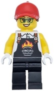 LEGO City figurka Sprzedawca Burgerów 60404 Nowa