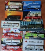 Zestaw 11 Nowch Modeli Ciężarówek 1:87 TIR Kolekcja