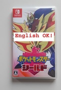 Gra Pokemon Shield Nintendo Switch Japanońska wersja - j. angielski