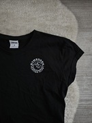 Koszulka Gymshark Crop top Czarna Logo Rozmiar M top gymshark