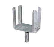 Głowica do podpór ocynkowana - kątownikowa Głowice