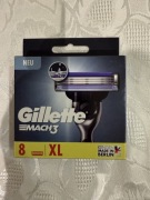 Gillette Mach3 XL – oryginalne wkłady wymienne, 8 szt. (Made in Berlin)