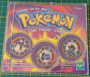 Monety Vintage POKEMON Hasbro 1999 Das Münz-Duell 130 GYARADOS! + 72 i 55