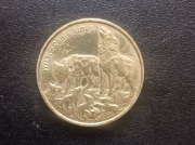 2 złote Wilk rok 1999 GN