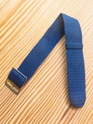 Morellato Perlon Tessuto, 22mm, pasek do zegarka, niebieski