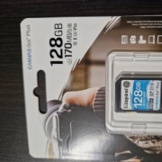 KARTA PAMIĘCI KINGSTON SD 128GB 170MB/S Canvas Go Plus