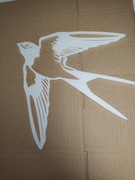 Jaskółka ozdoba na ścianę różne kolory 