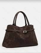 Torebka damska brązowa w stylu vintage nowa