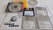 Windows 95 IBM IE - zestaw startowy folia UNIKAT 